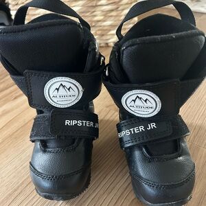 Ripster JR Kids Black Shoes